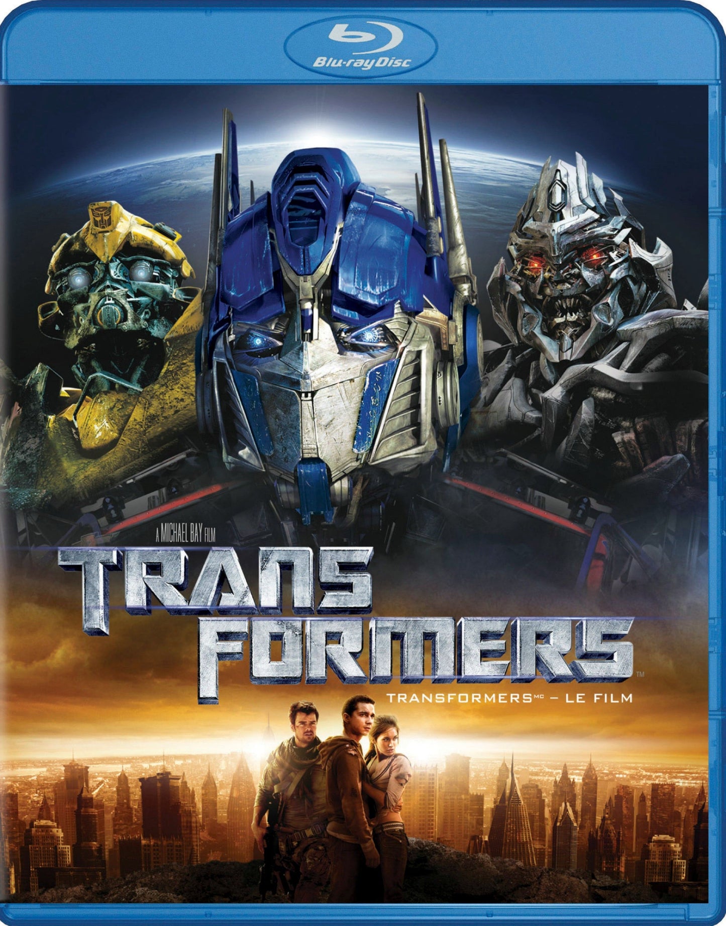 Transformers [Blu-ray] cover art