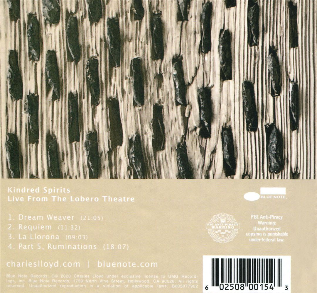 8: Kindred Spirits [Live at the Lobero] cover art