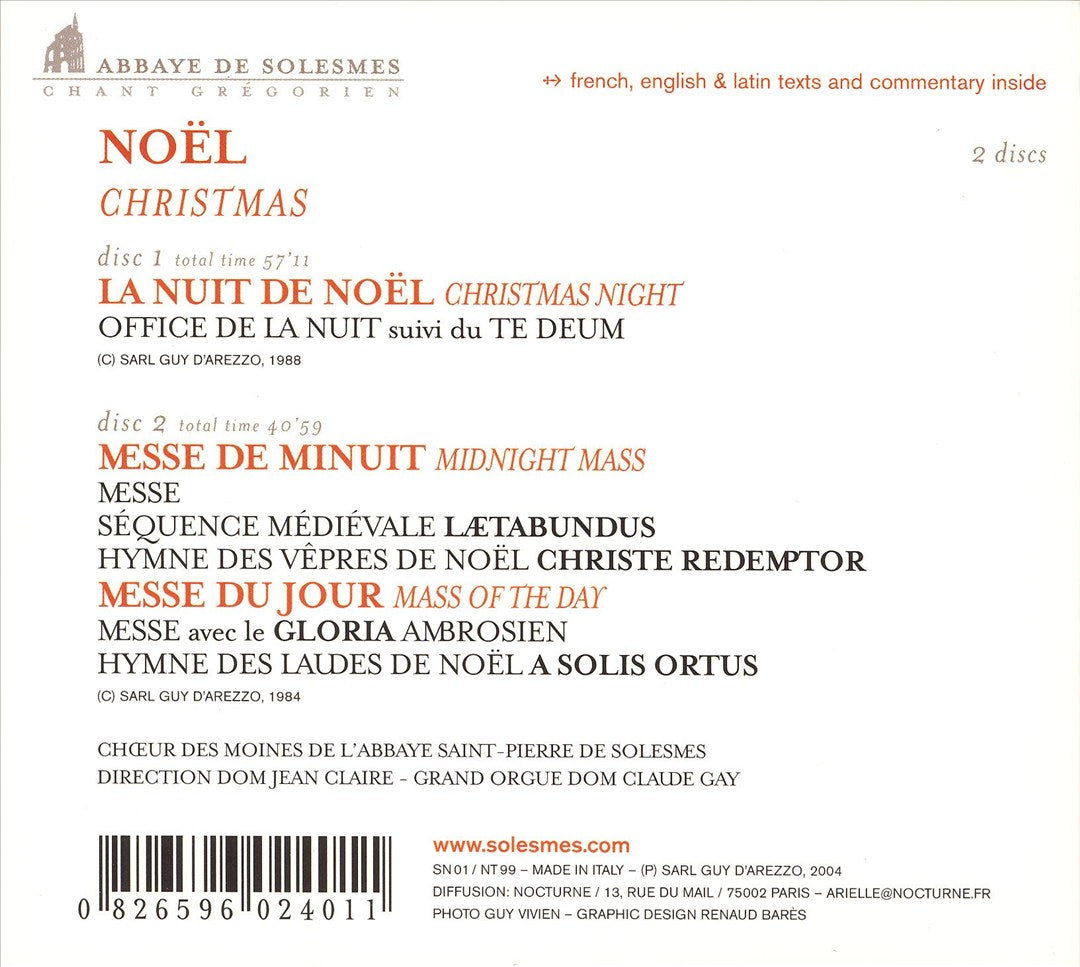 Noël cover art