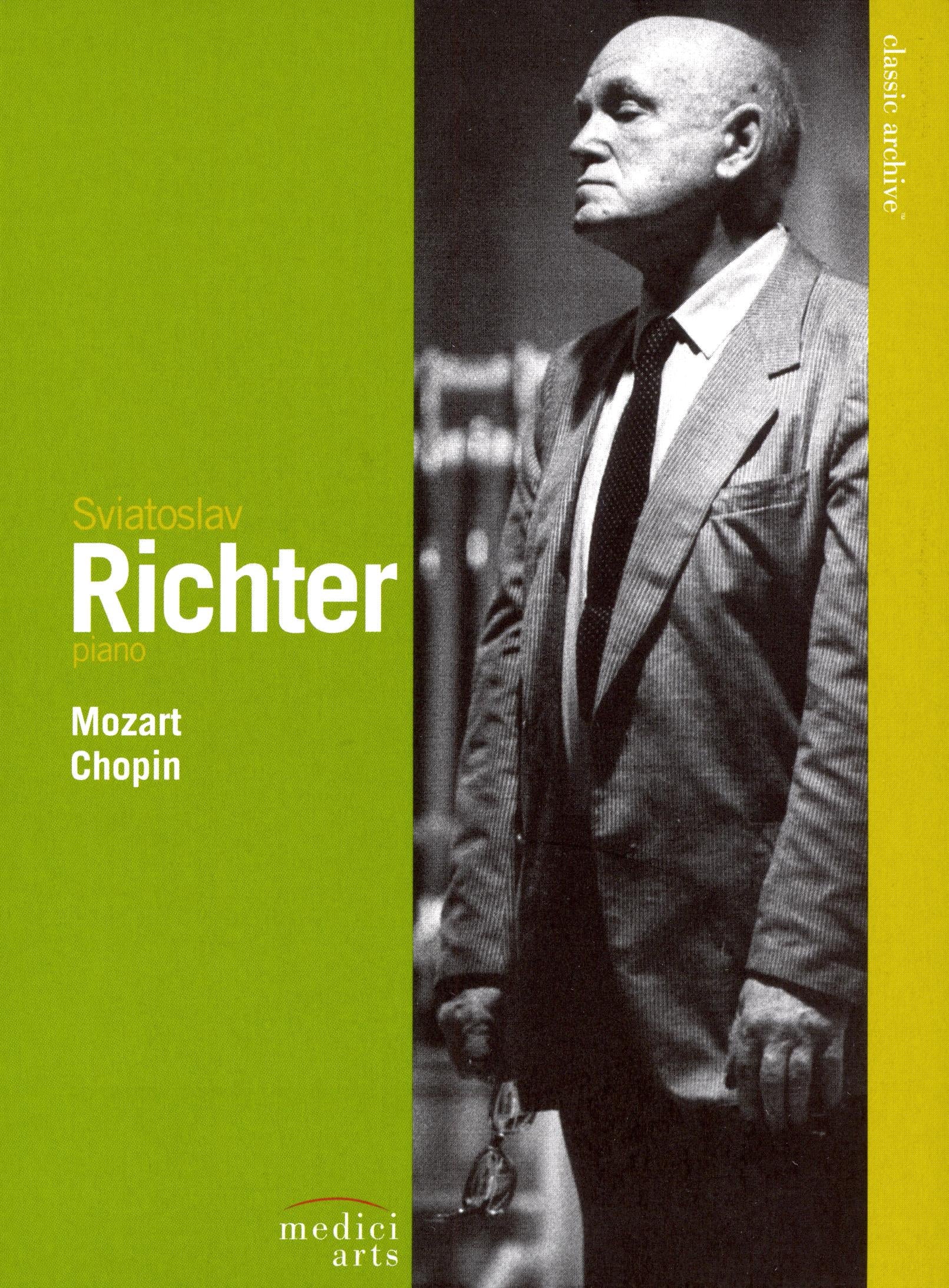 Sviatoslav Richter plays Mozart & Chopin [DVD Video] cover art