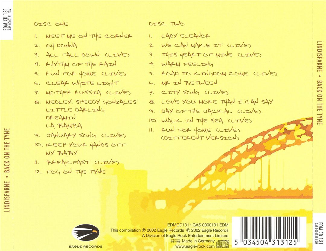 Back on the Tyne cover art