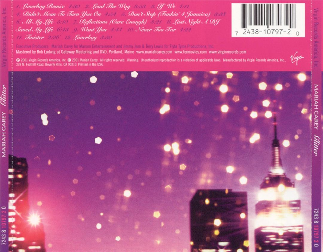 Glitter cover art