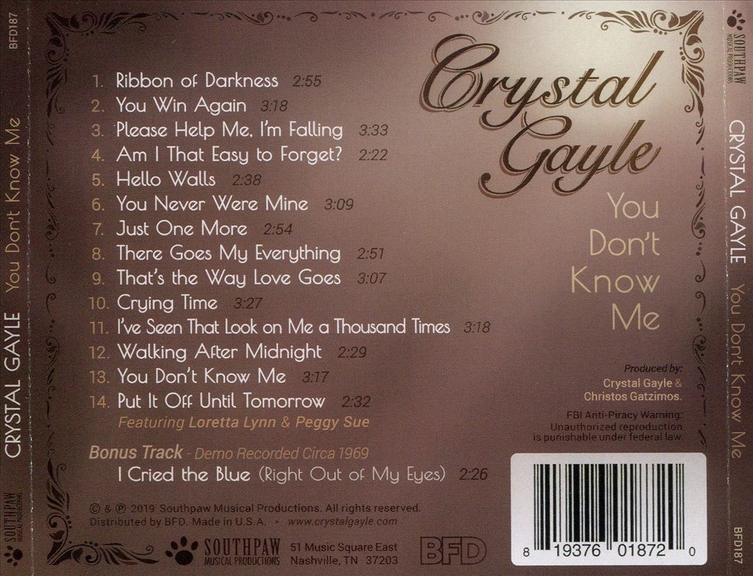 You Don't Know Me cover art