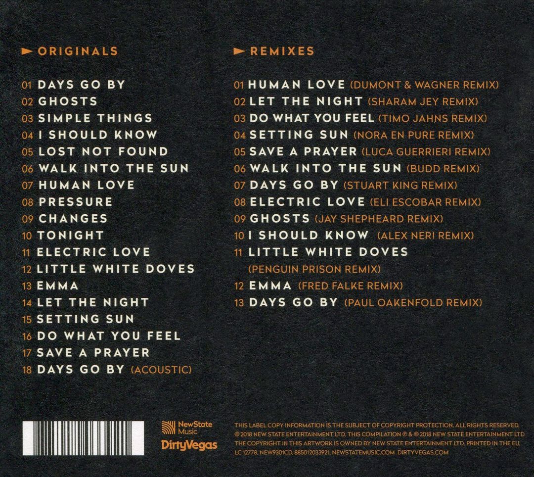 Days Go By: The Retrospective cover art