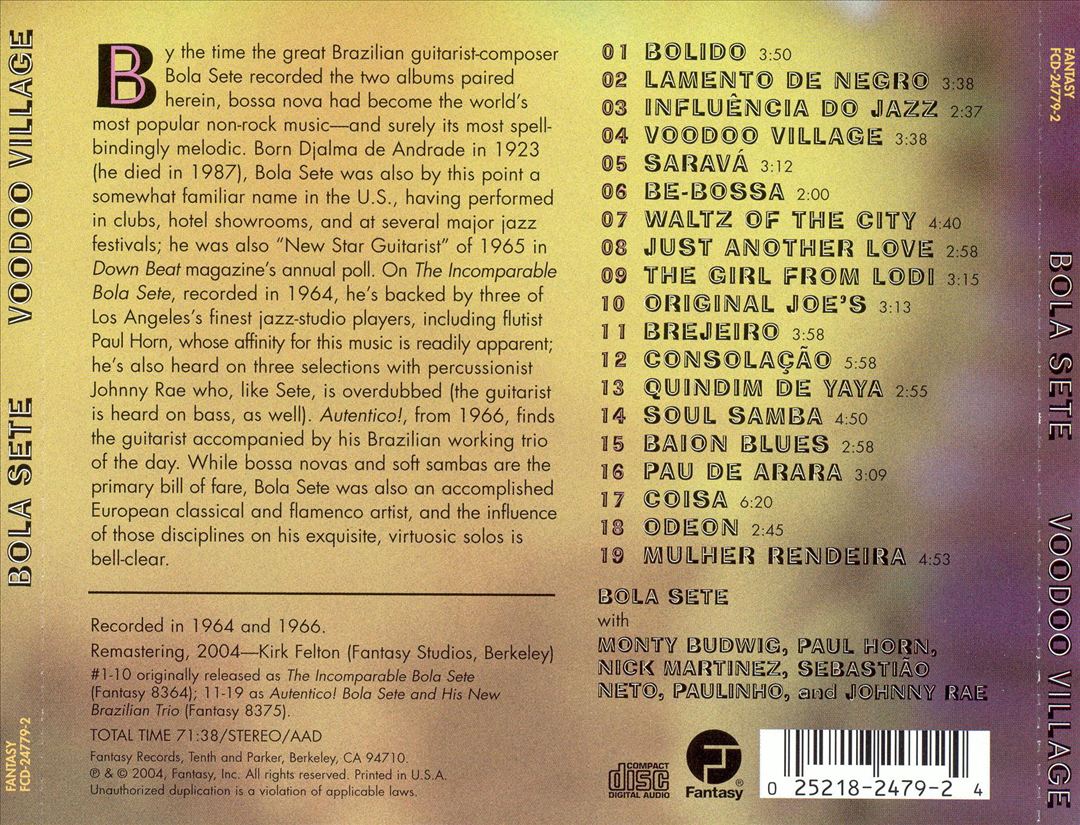 Voodoo Village cover art