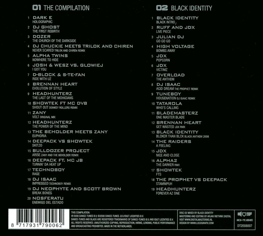 Black Belgium 2008 cover art