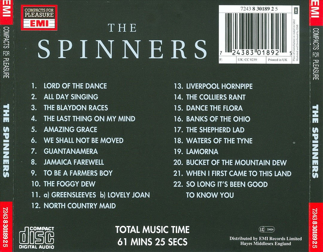 Spinners cover art