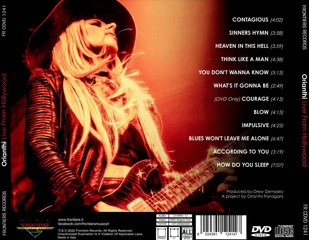 Live from Hollywood cover art