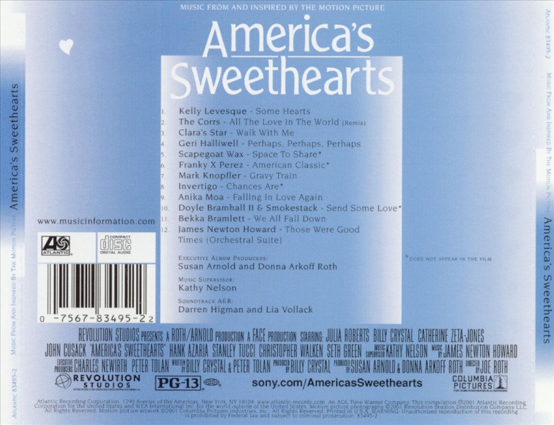 America's Sweethearts cover art