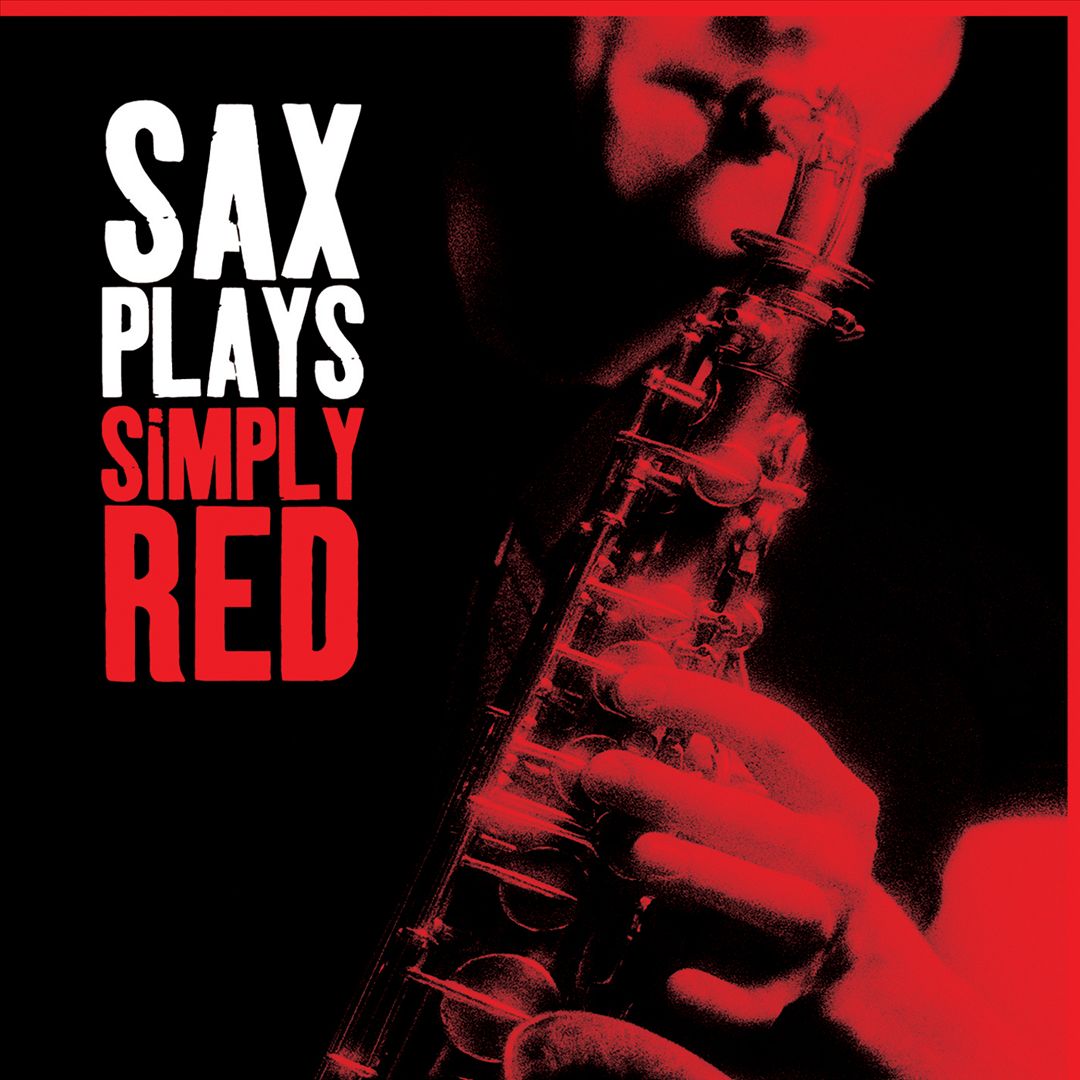 Sax Plays Simply Red cover art