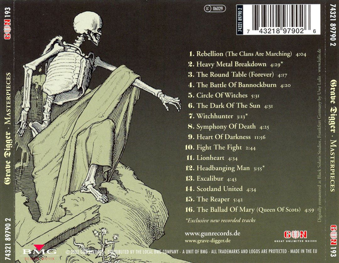 Masterpieces cover art