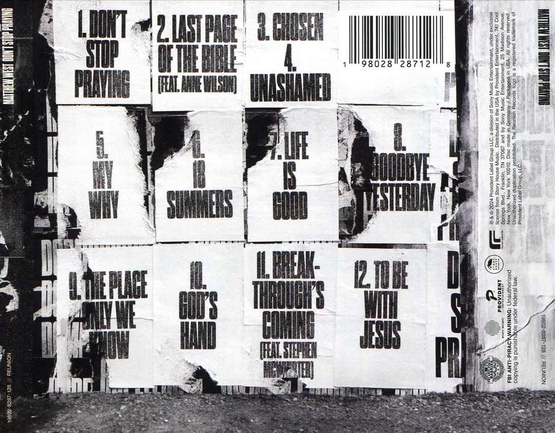Don't Stop Praying cover art