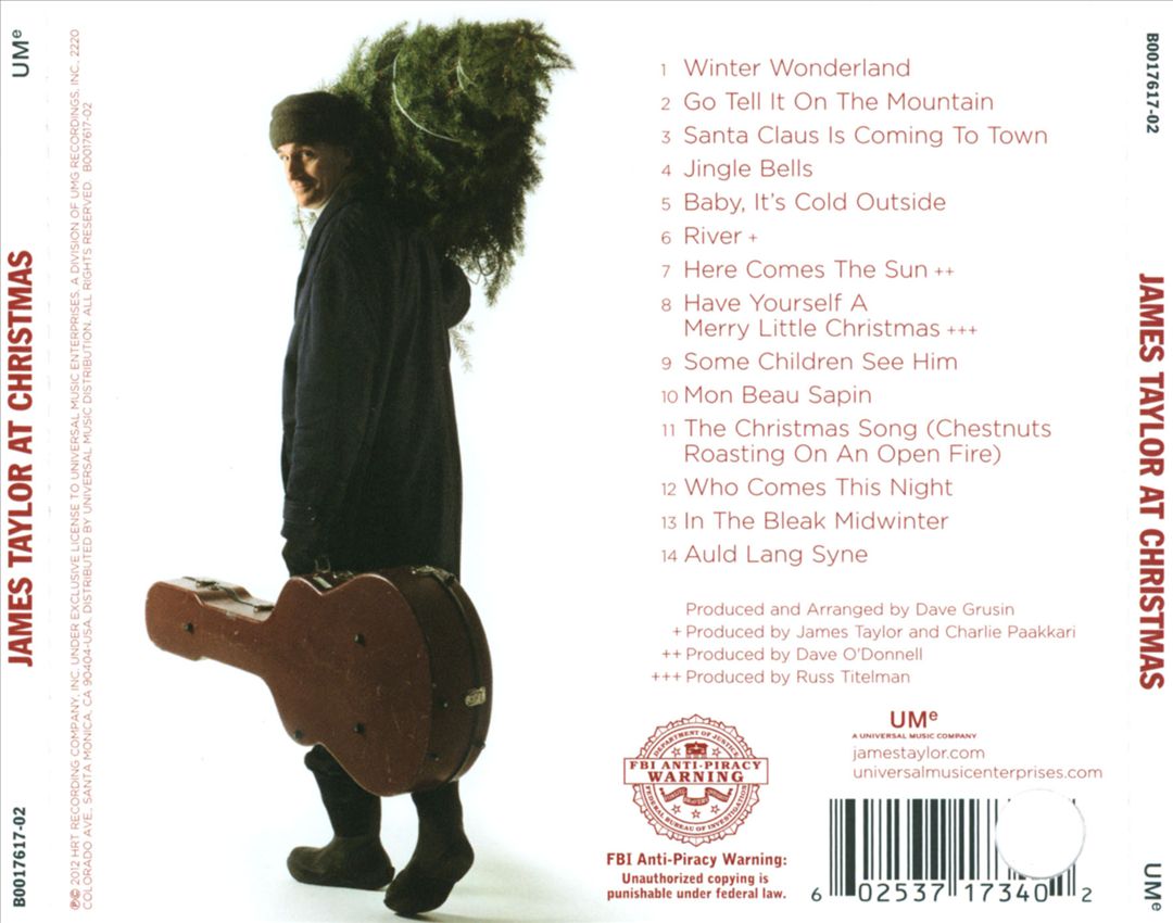 James Taylor at Christmas [Bonus Tracks] cover art
