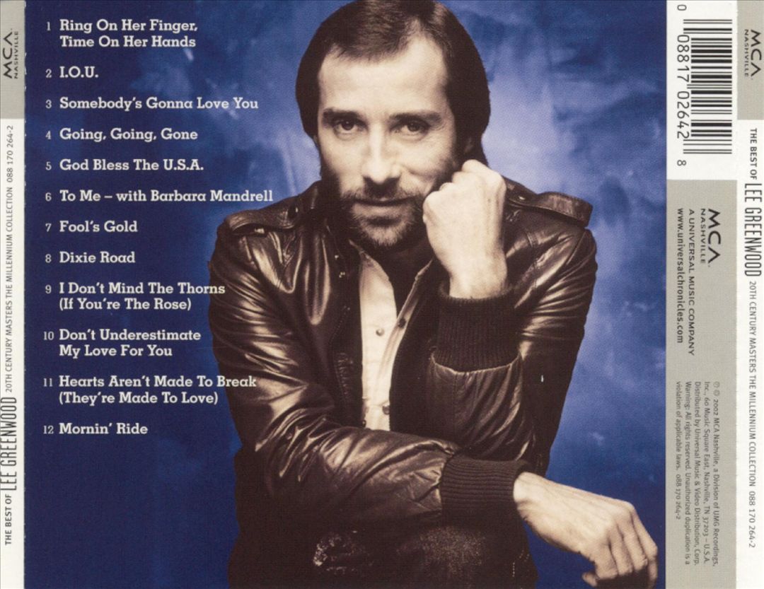 20th Century Masters - The Millennium Collection: The Best of Lee Greenwood cover art