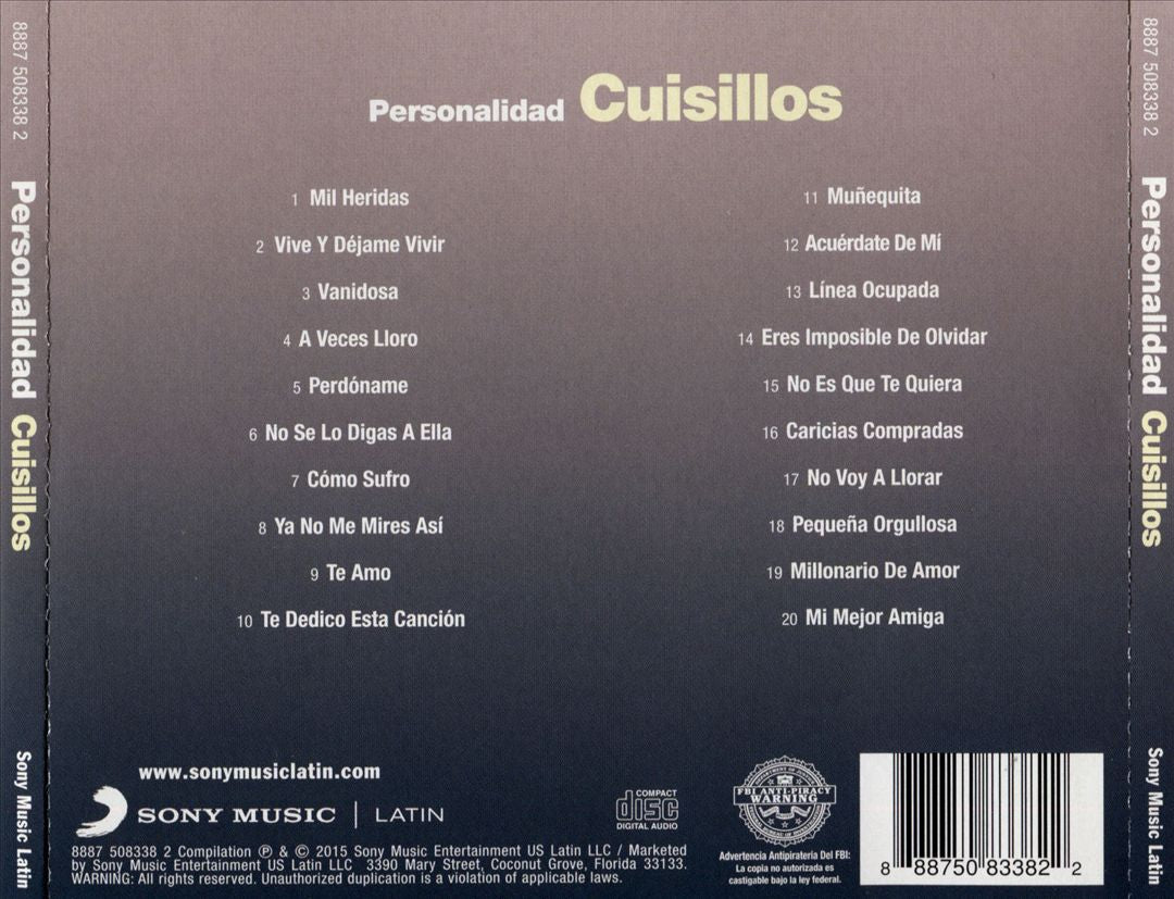 Personalidad cover art