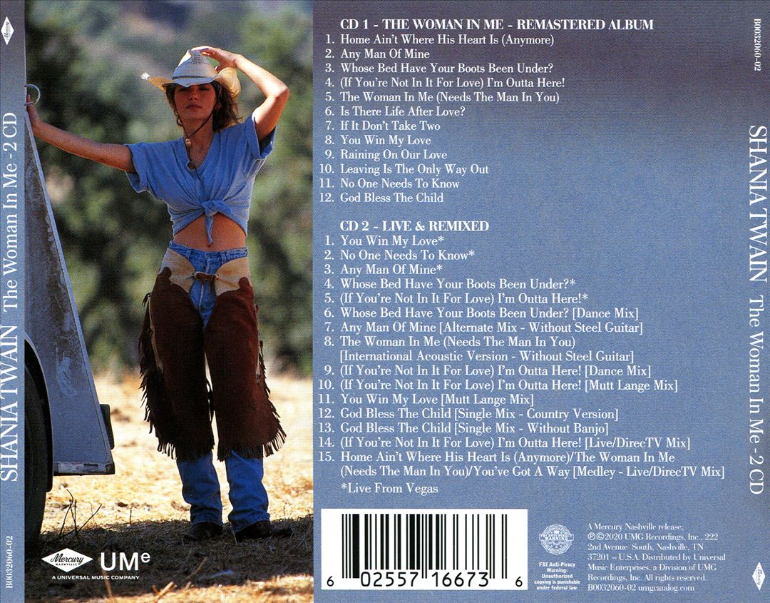 Woman in Me cover art