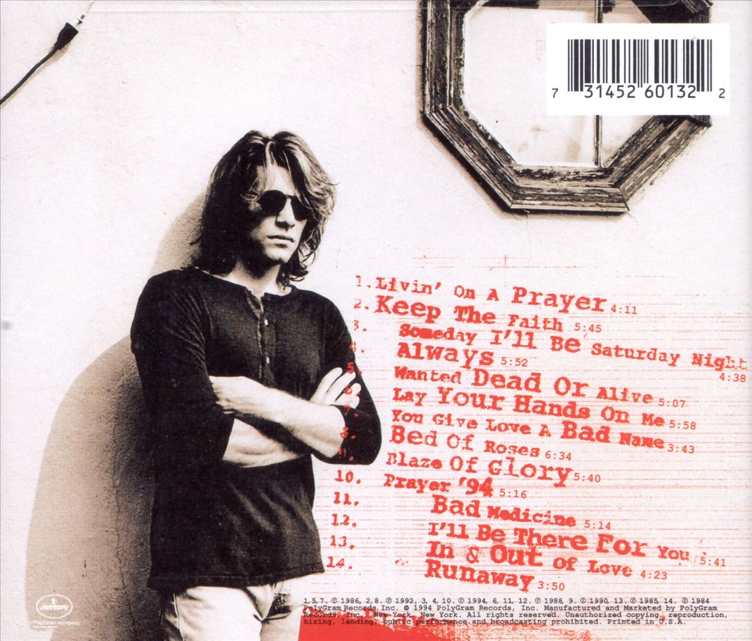 Cross Road: The Best of Bon Jovi cover art