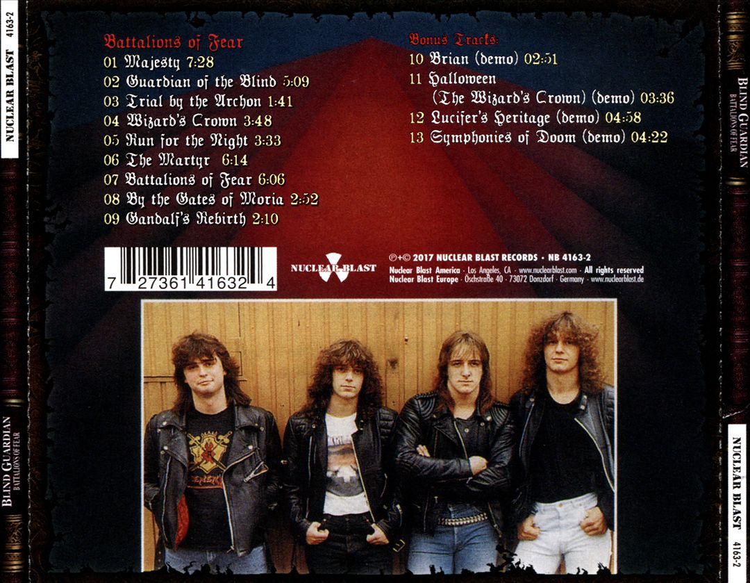 Battalions of Fear cover art