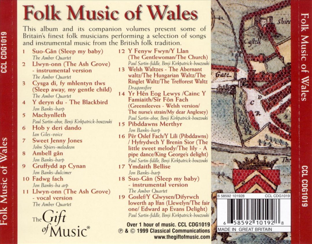 Folk Music of Wales cover art