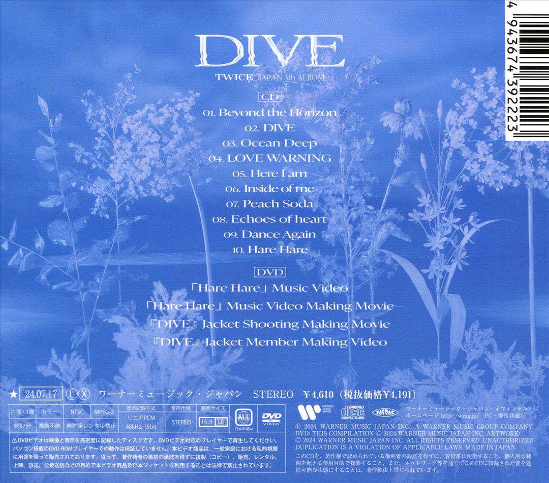 Dive cover art