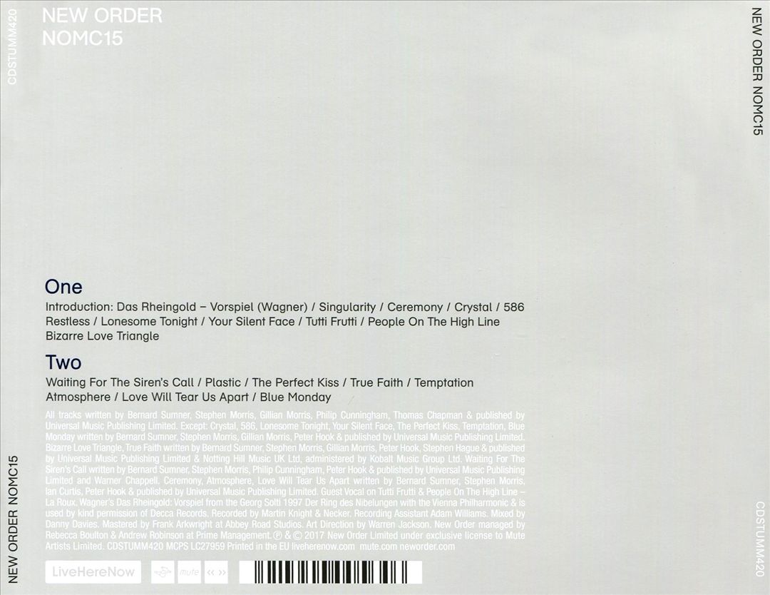 NOMC15 cover art
