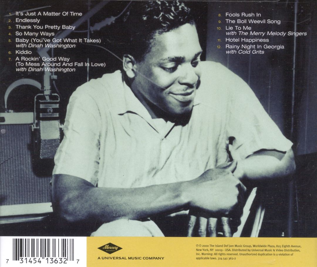20th Century Masters: The Millennium Collection: Best of Brook Benton cover art