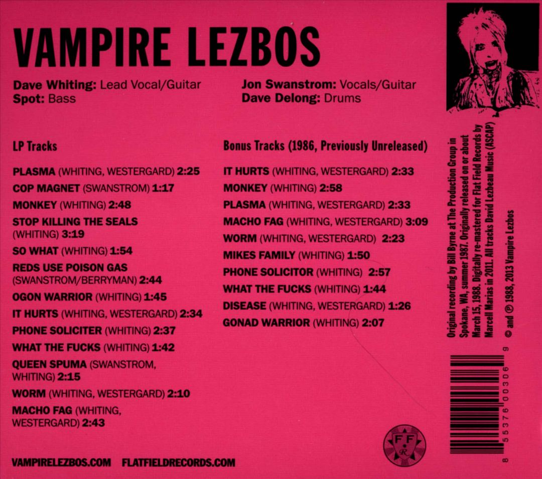 Vampire Lezbos cover art