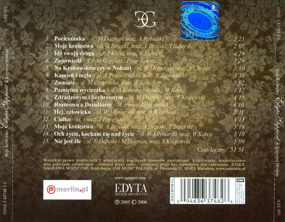 Moje Krolestwo cover art