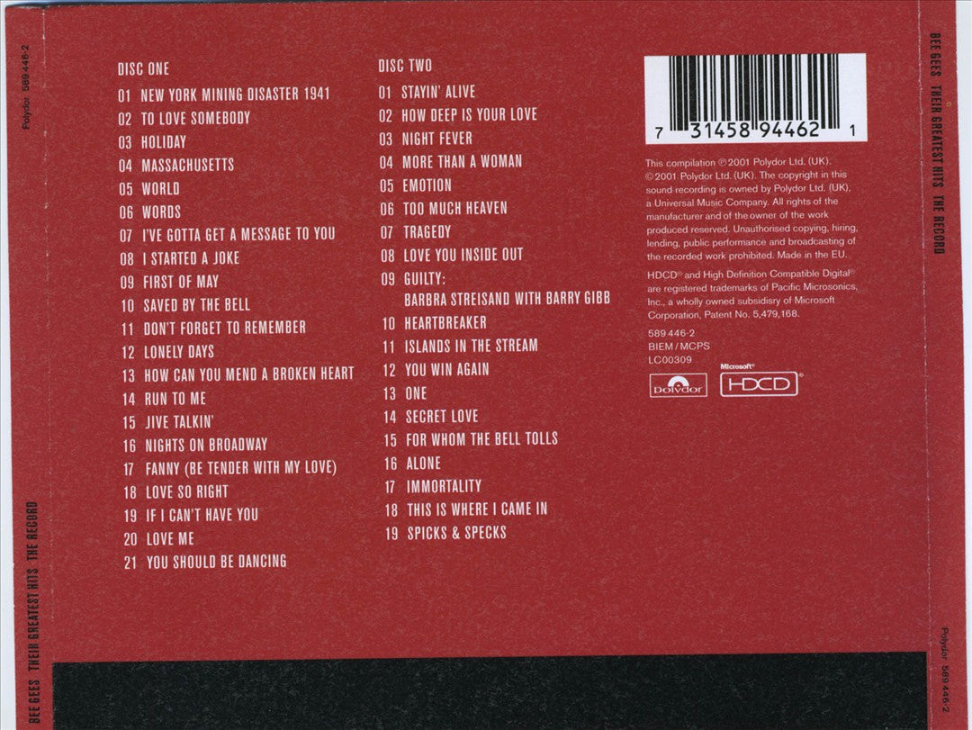 Their Greatest Hits: The Record cover art
