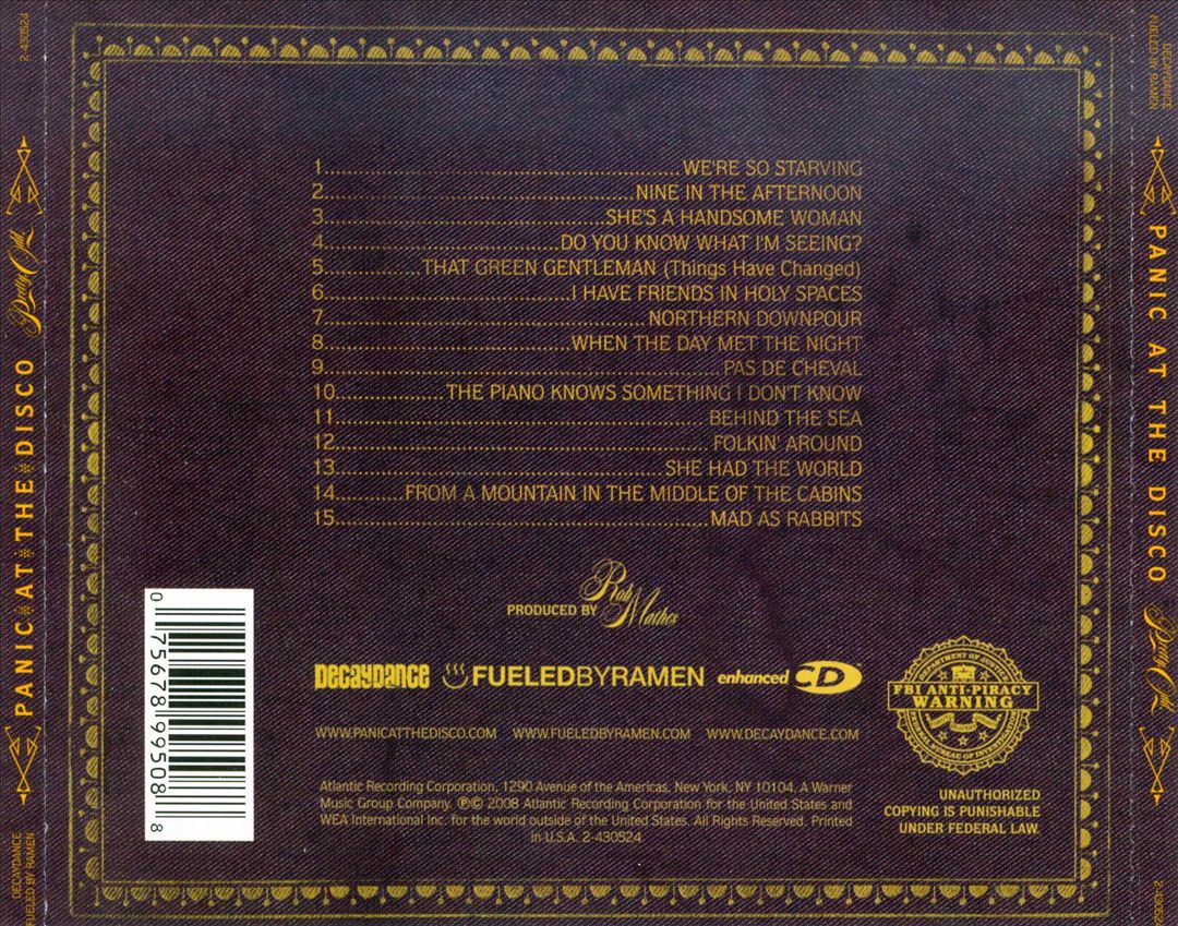 Pretty. Odd. cover art