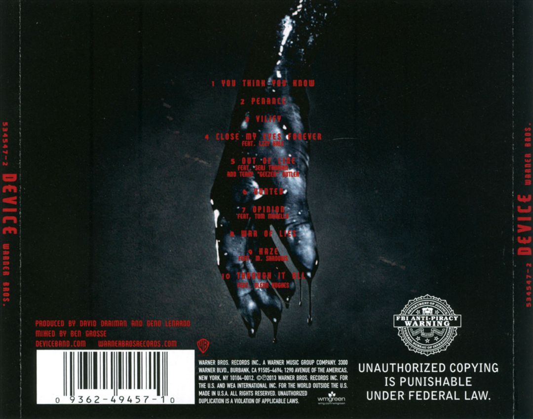 Device cover art