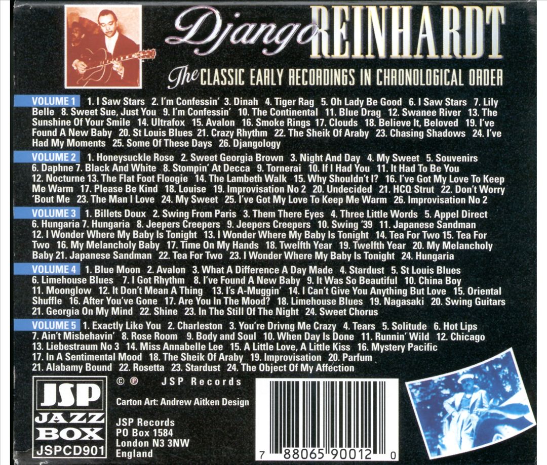 Classic Early Recordings in Chronological Order cover art