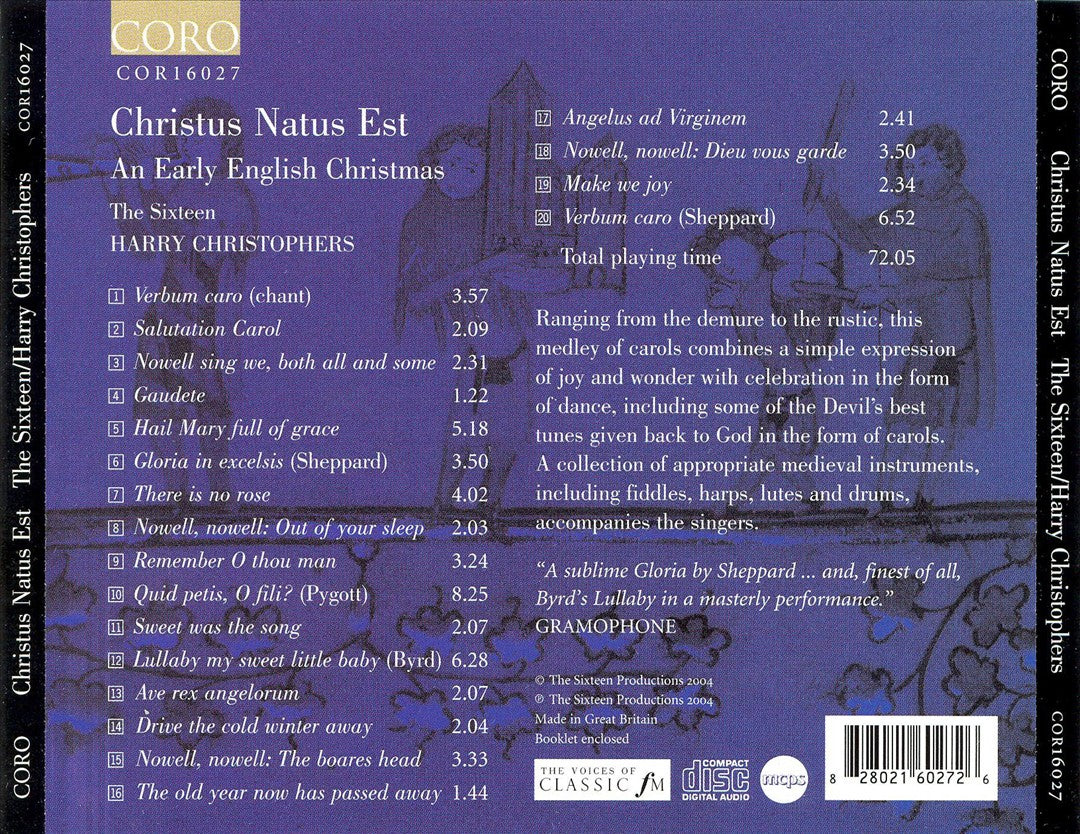 Christus Natus Est: An Early English Christmas cover art