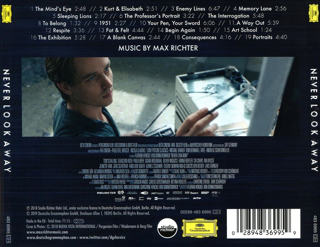 Never Look Away [Original Motion Picture Soundtrack] cover art