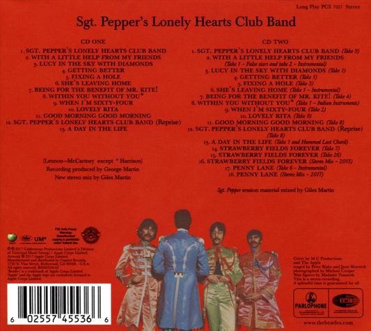 Sgt. Pepper's Lonely Hearts Club Band [50th Anniversary Edition 2 CD] cover art