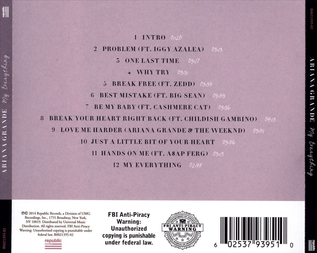 My Everything cover art