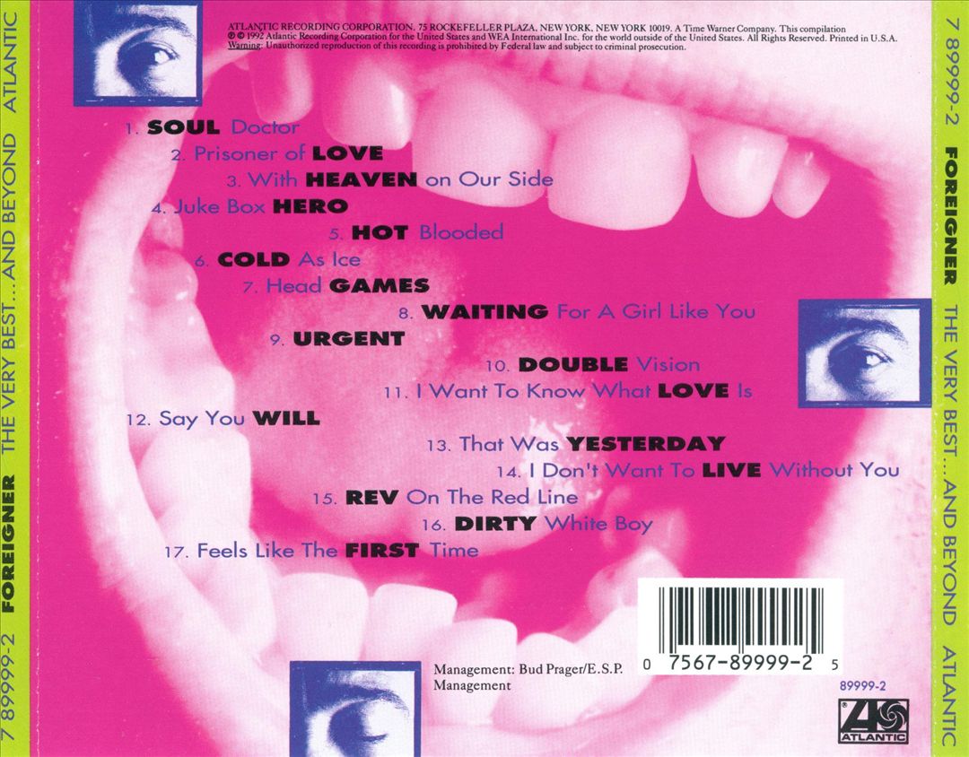 Very Best...And Beyond cover art