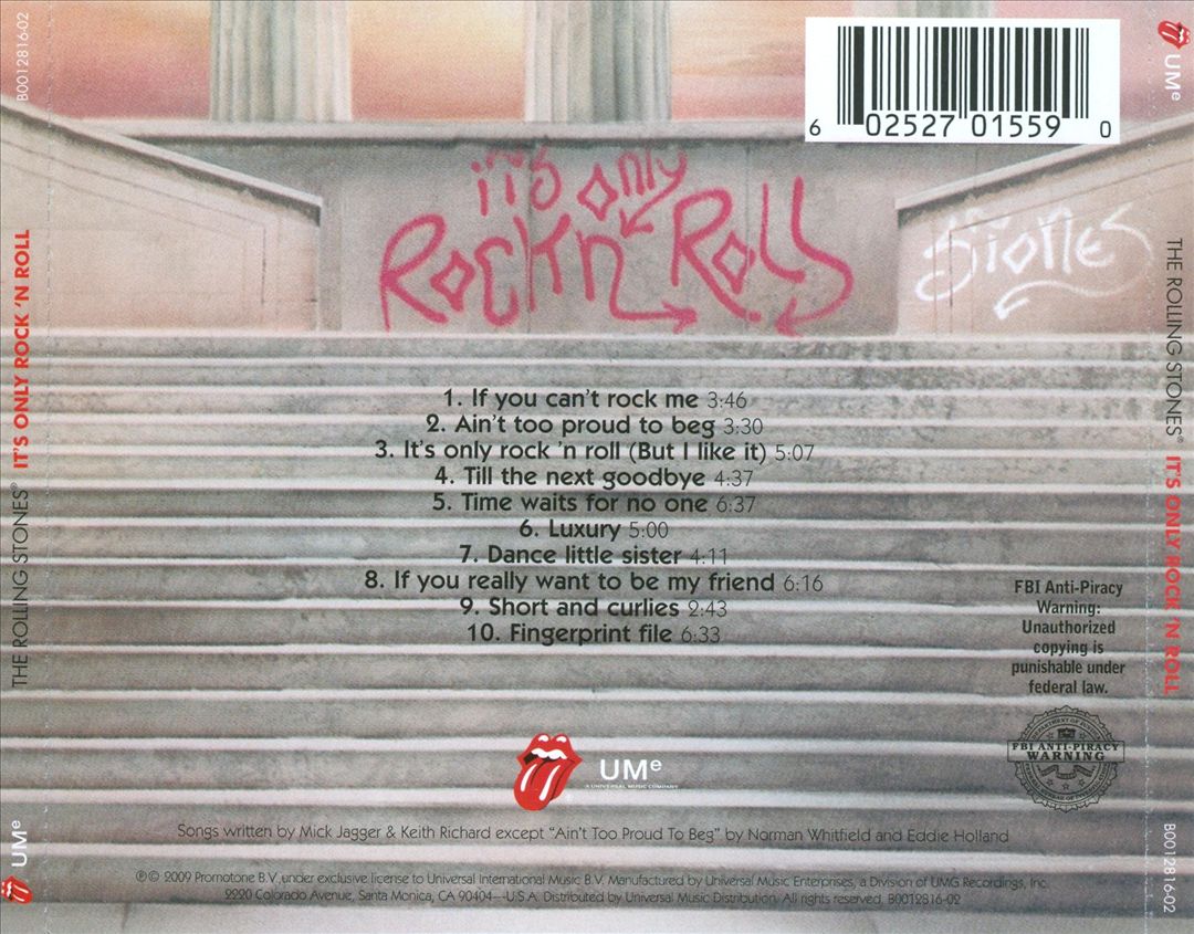 It's Only Rock 'n' Roll cover art