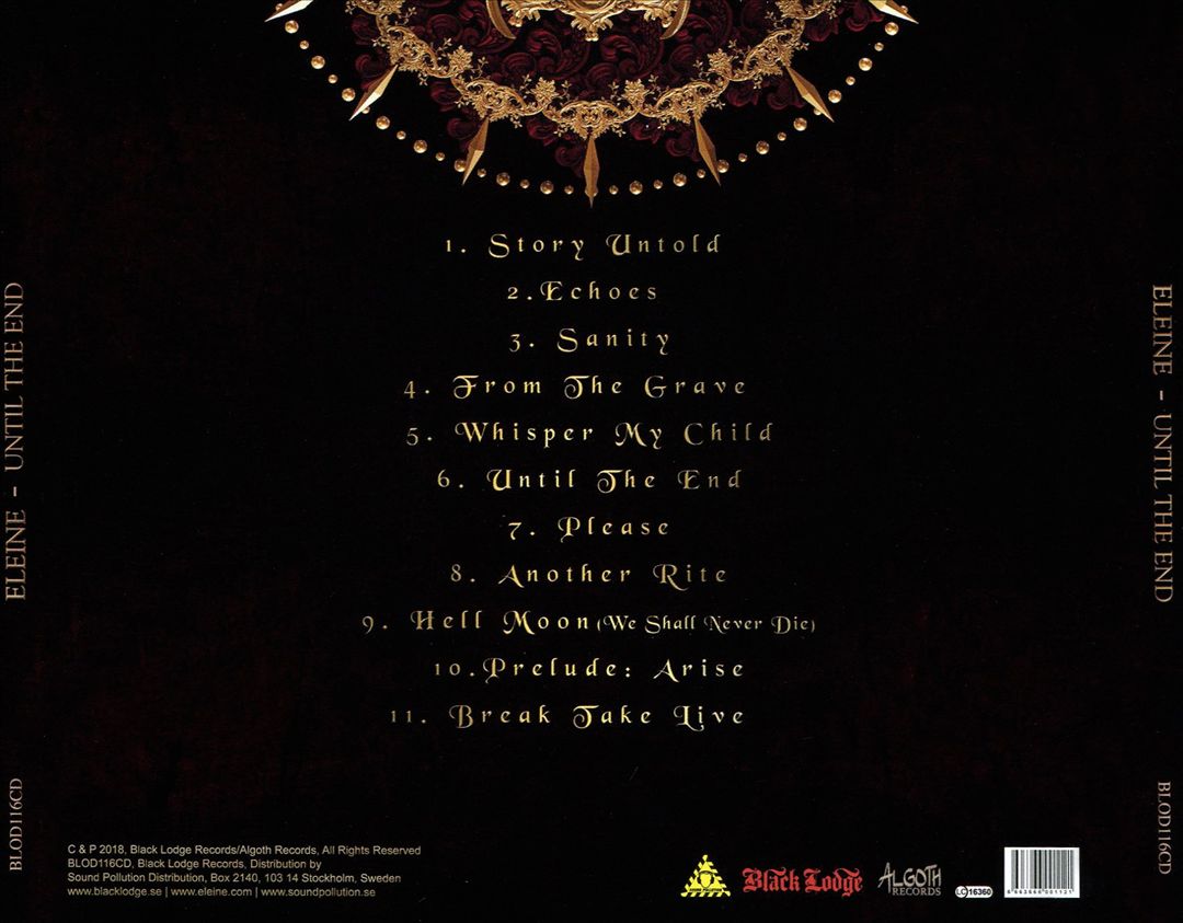 Until the End  cover art