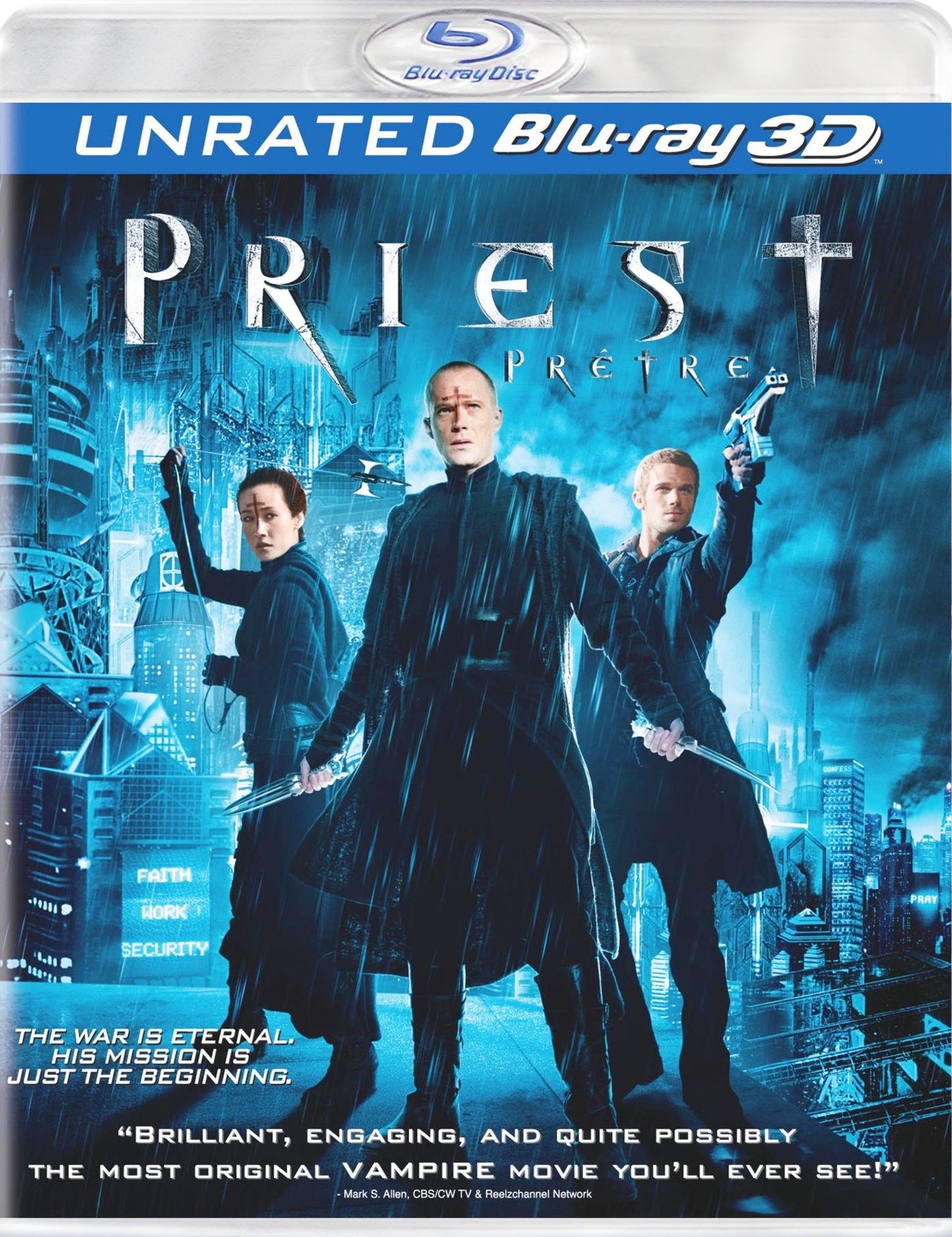Priest [French] [Blu-ray] [3D] cover art