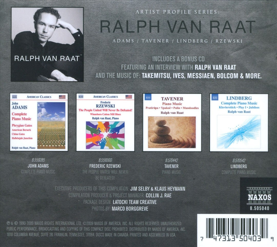 Artist Profile Series: Ralph van Raat cover art