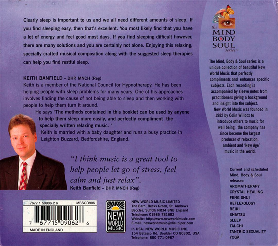 Sleep: Mind Body & Soul Series cover art