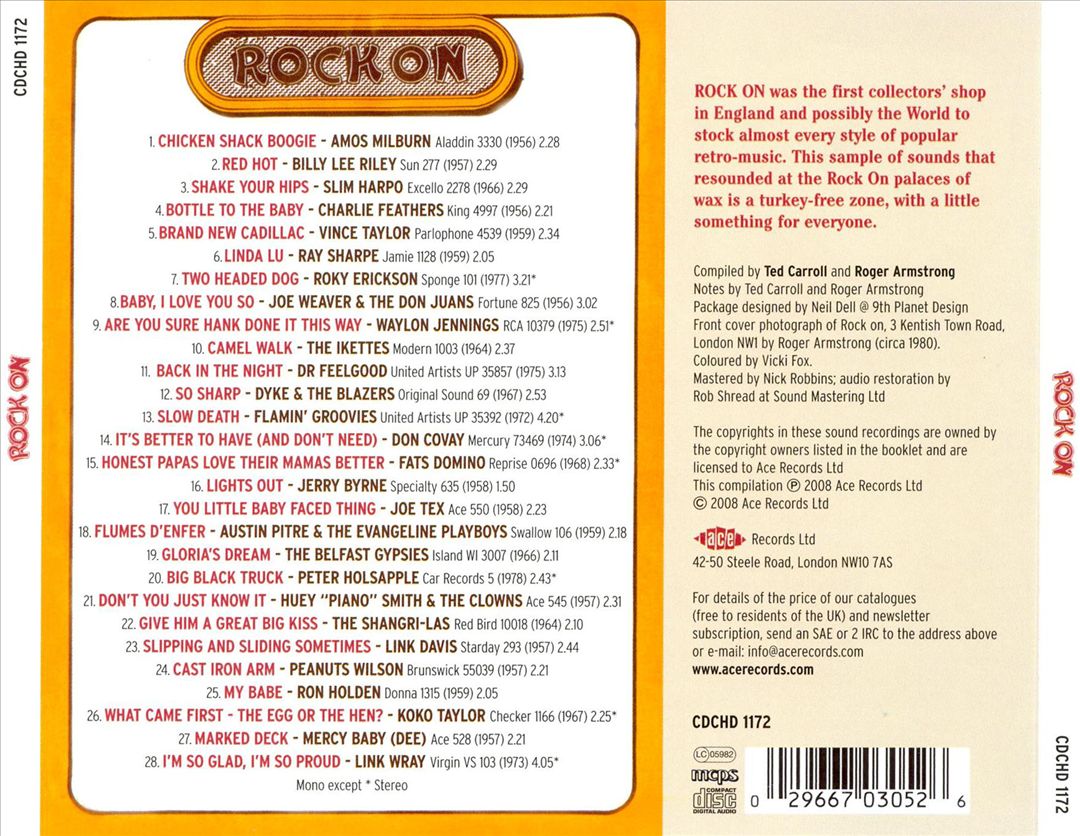 Rock On [Ace] cover art
