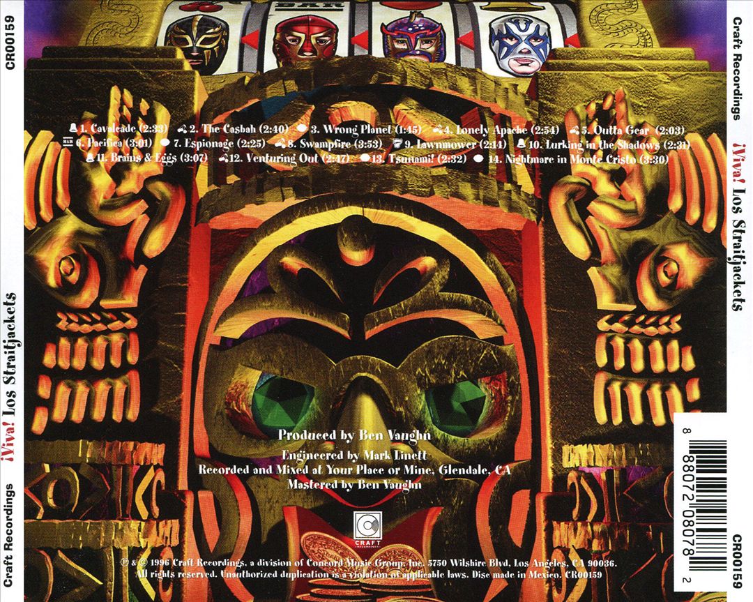 !Viva! Los Straitjackets cover art