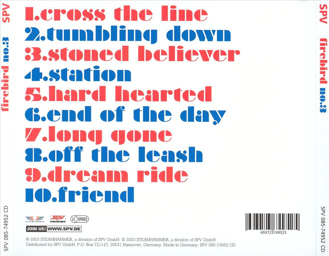 No. 3 cover art