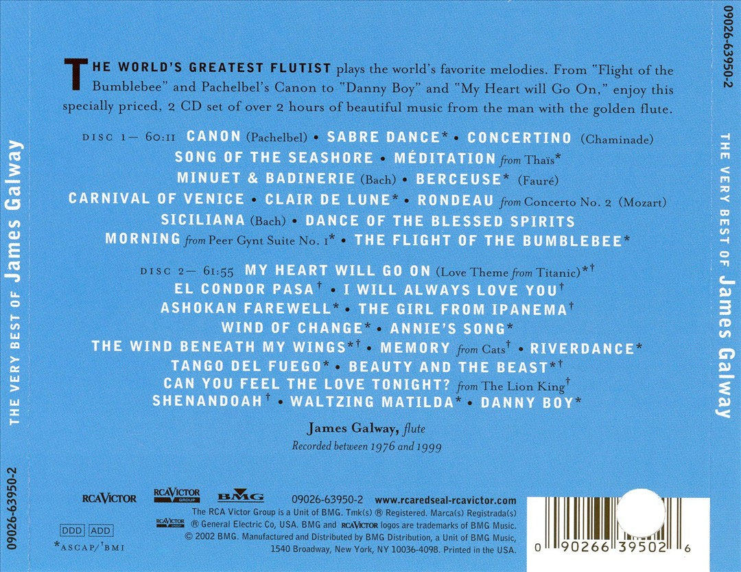 Very Best of James Galway cover art