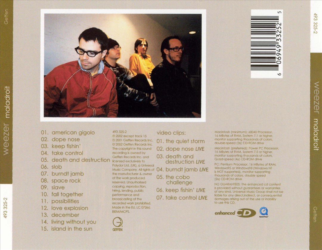 Maladroit [UK Bonus Tracks] cover art