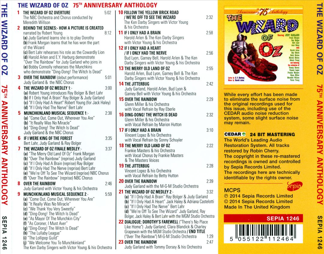Wizard of Oz [Sepia Records] cover art