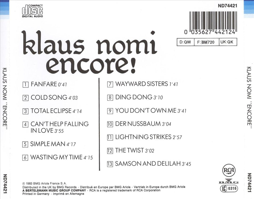 Encore! cover art
