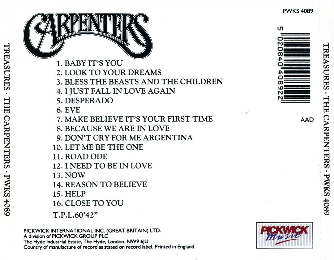Treasures [16 Tracks] cover art